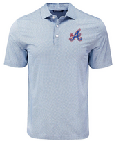Atlanta Braves City Connect Pike Eco Diamond Dot Print Polo