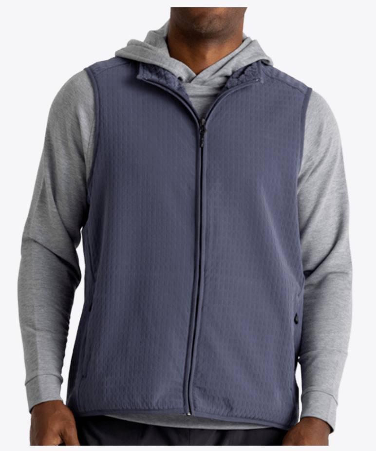 Men's Gridback Fleece Vest