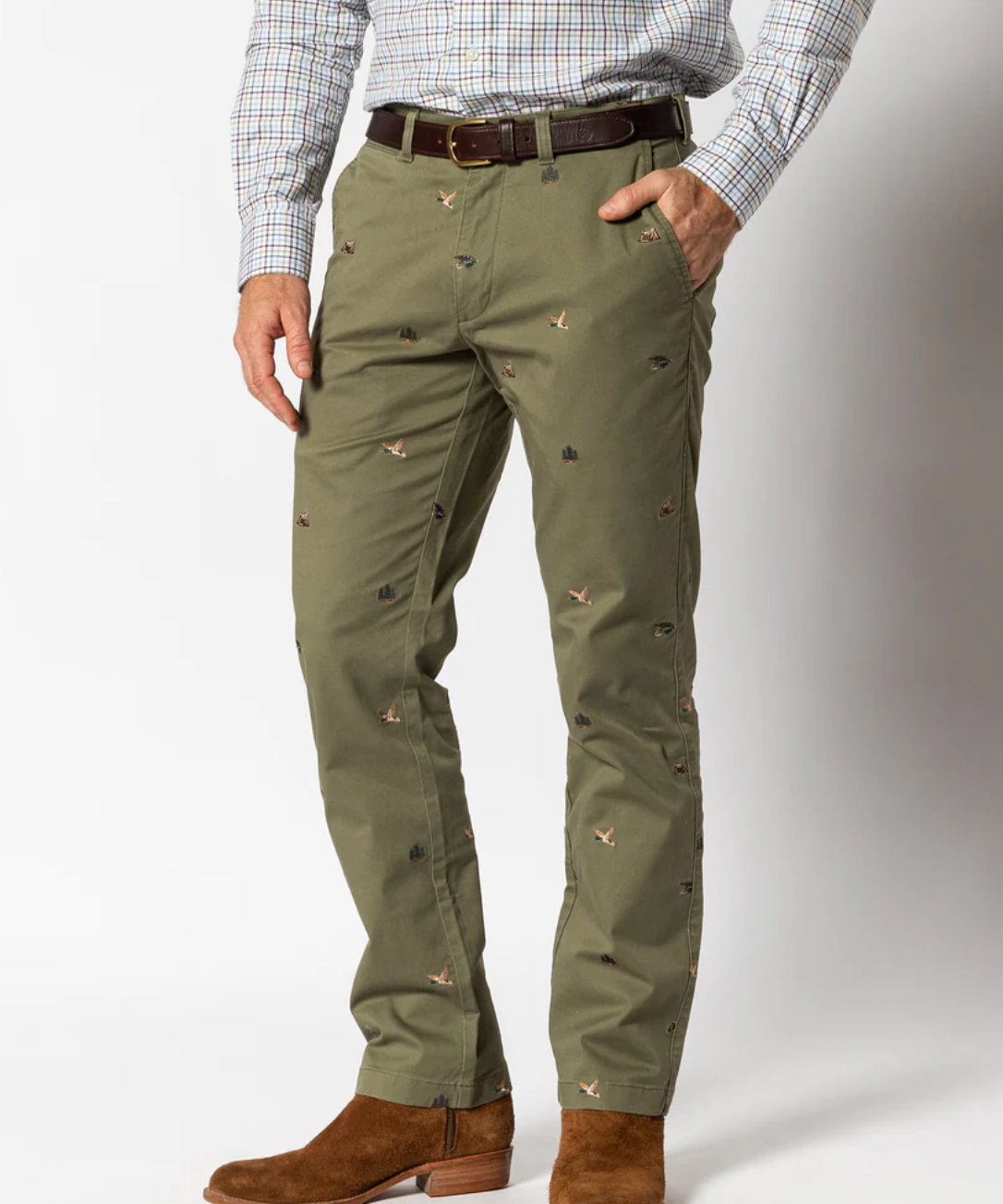 Classic Fit Gold School Chino