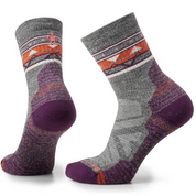 Women's Hike Light Cushion Zig Zag Valley Mid Crew Socks