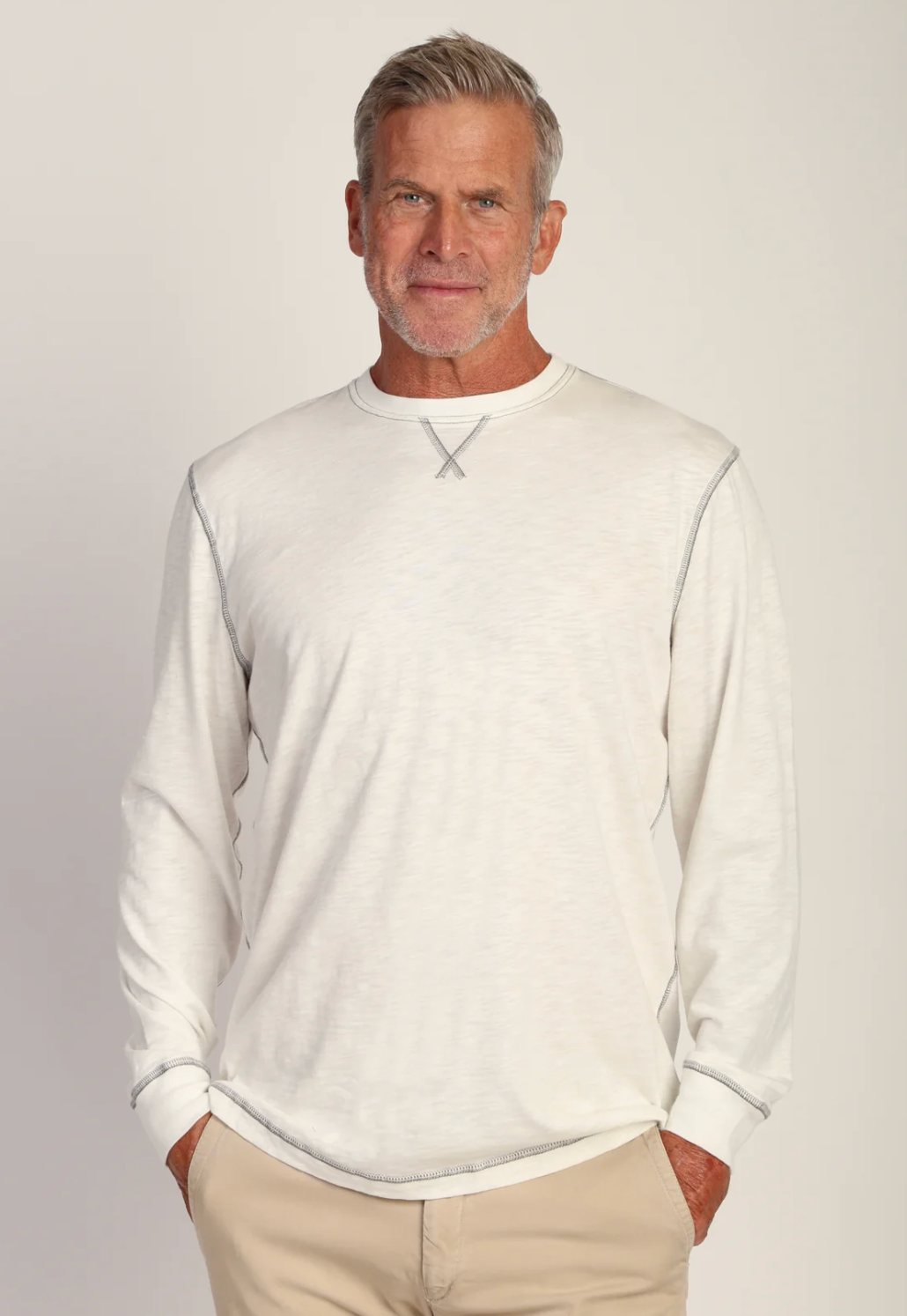 Heritage Slub L/S Crew