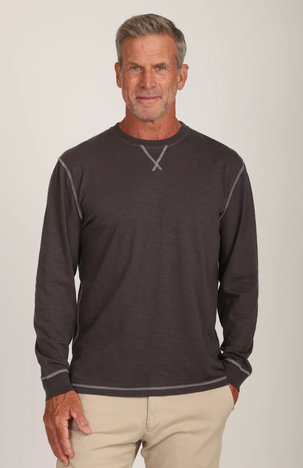 Heritage Slub L/S Crew