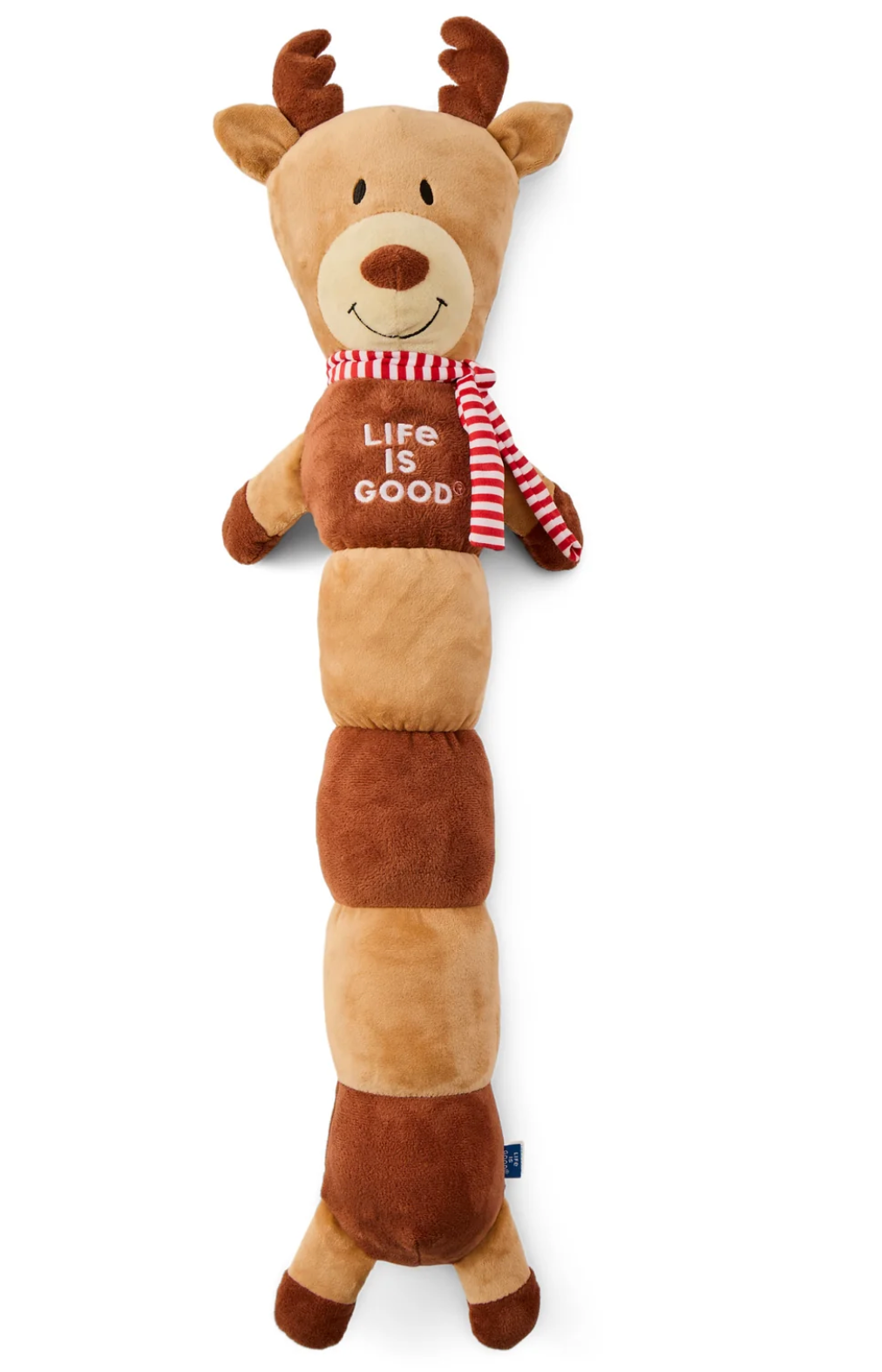 Reindeer Jumbo Plush Multi Squeaker Dog Toy