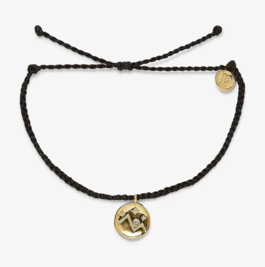 Crystal Mountain Coin Gold Bracelet