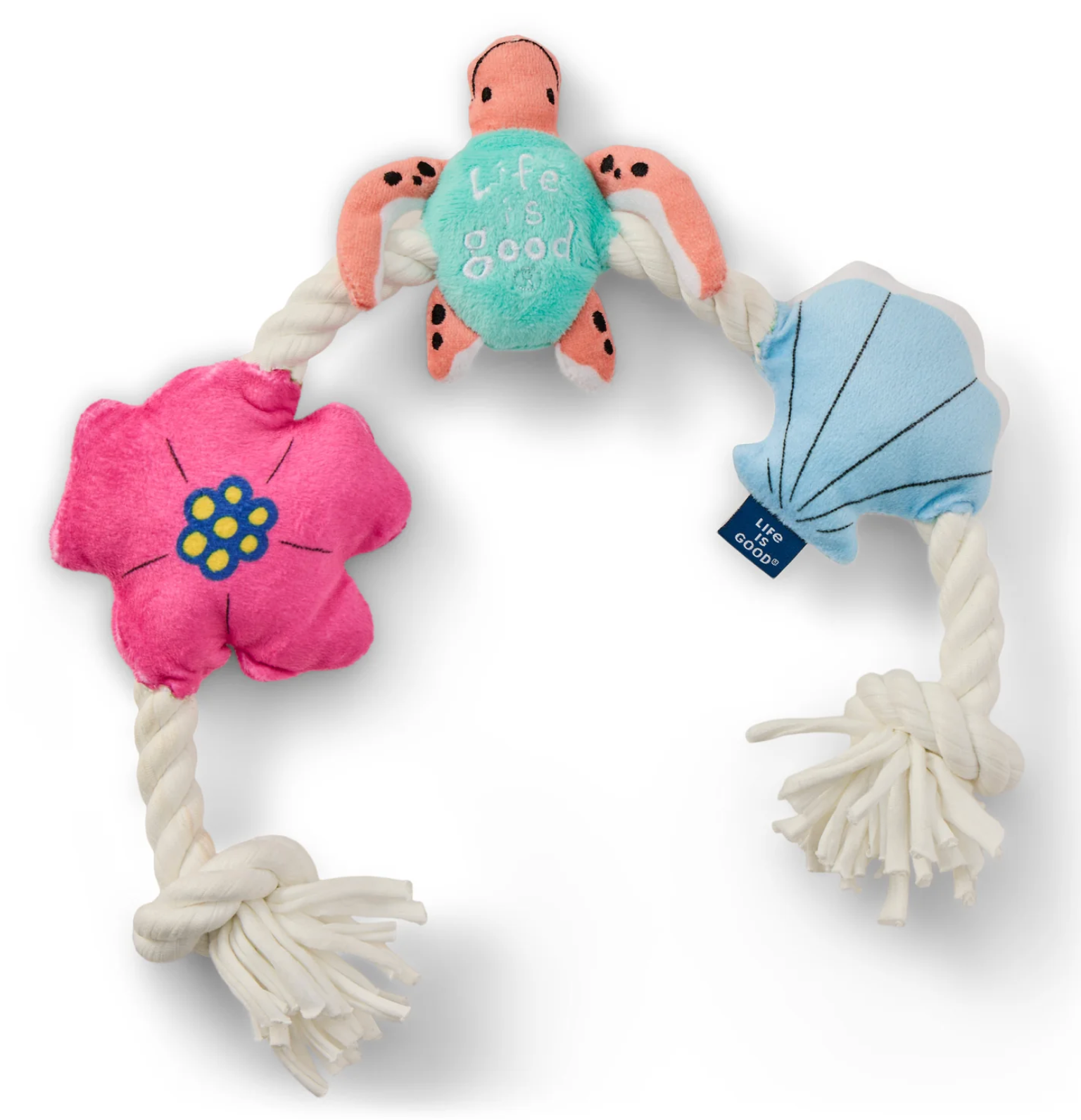 Beach Icons Rope Dog Toy