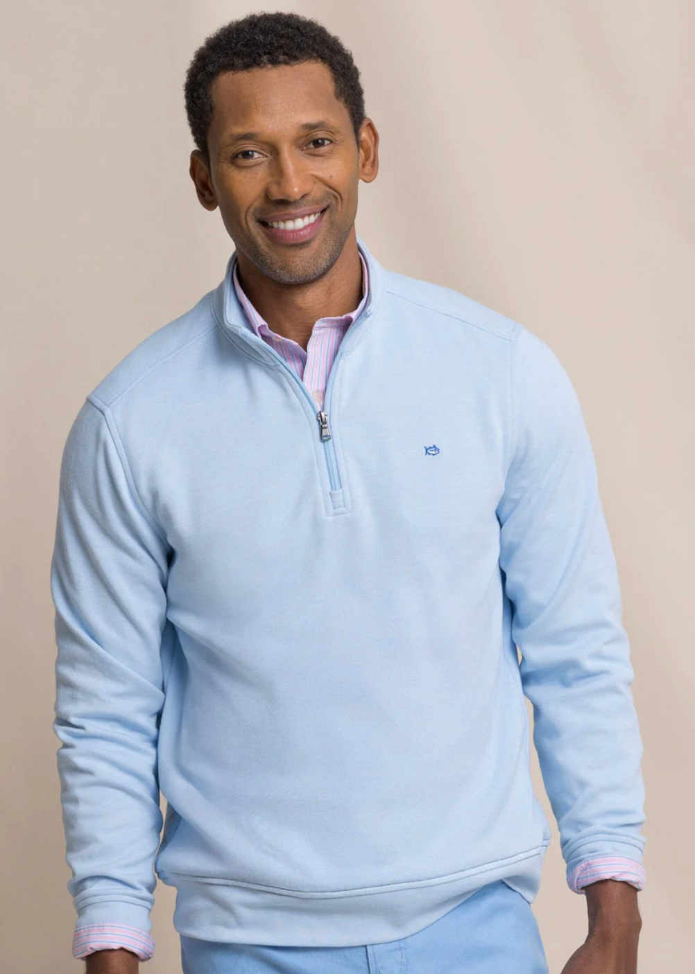 Sandy Cove Pique Quarter Zip