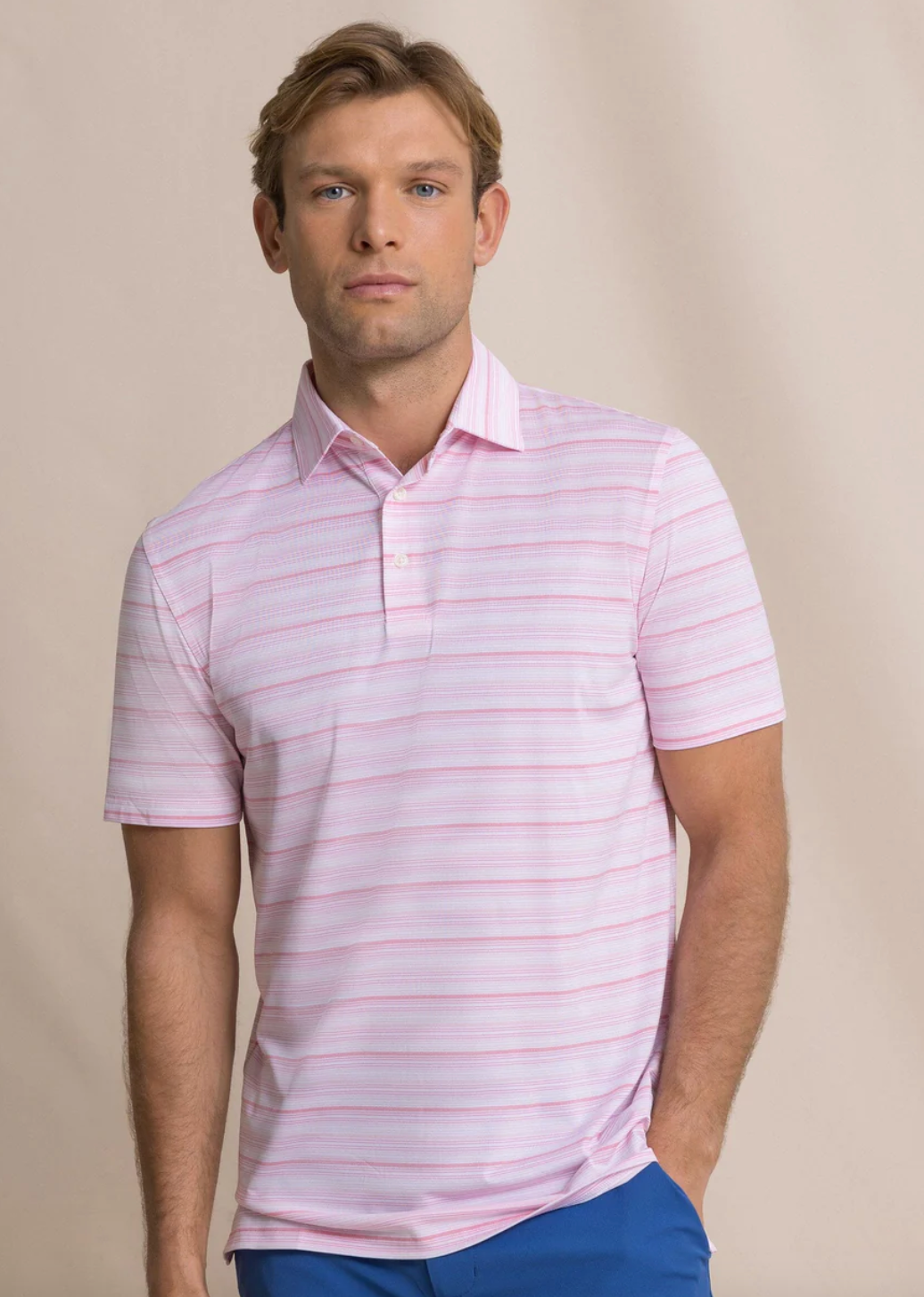 Driver Wild Winds Stripe Polo