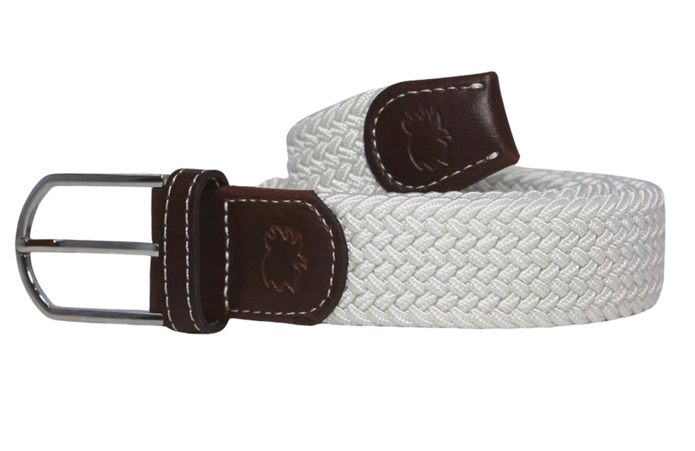 The Destin Solid Woven Stretch Belt