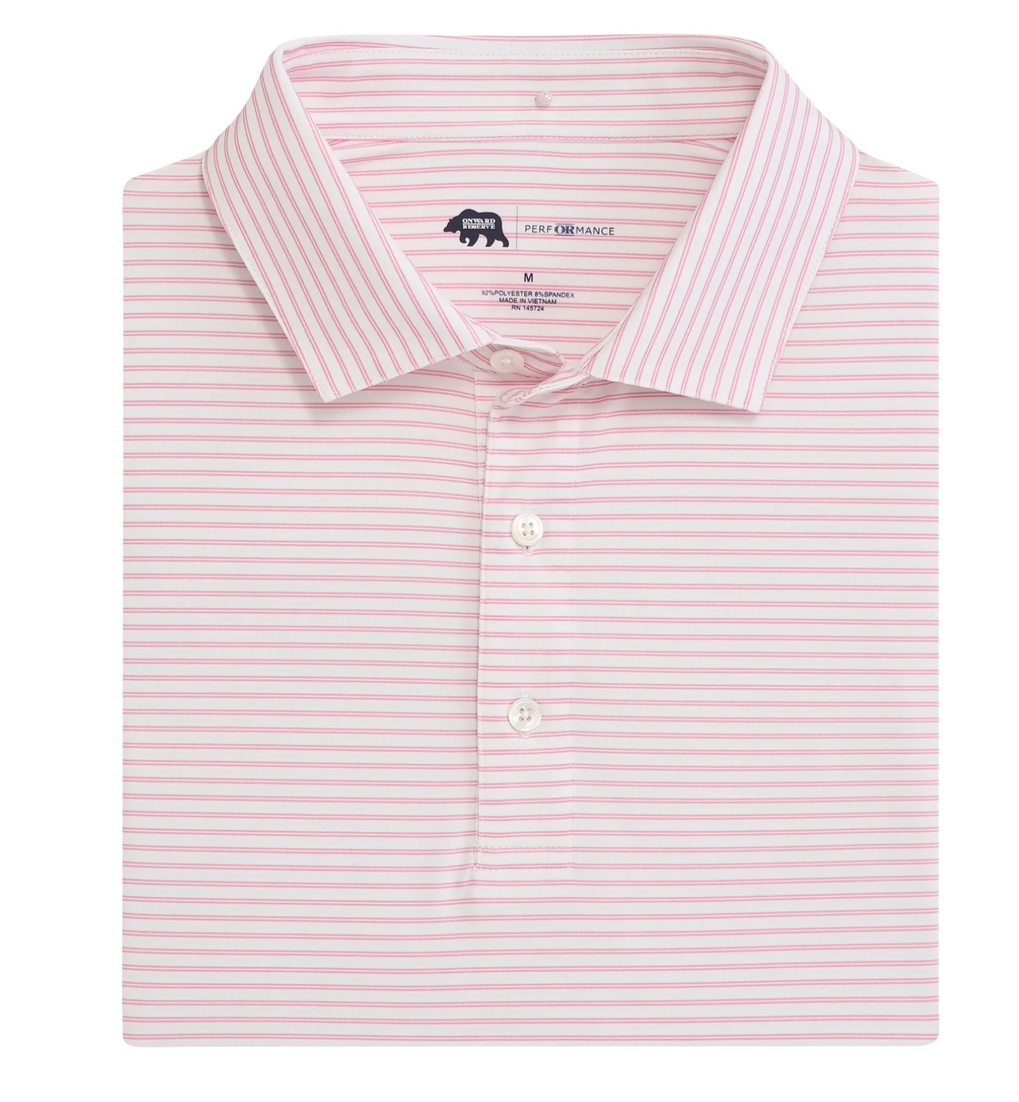 Wake Stripe Performance Polo