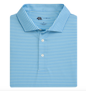 Trophy Stripe Performance Pique Polo