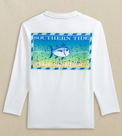 Kids Skipjack Mahi Long Sleeve Performance T-Shirt