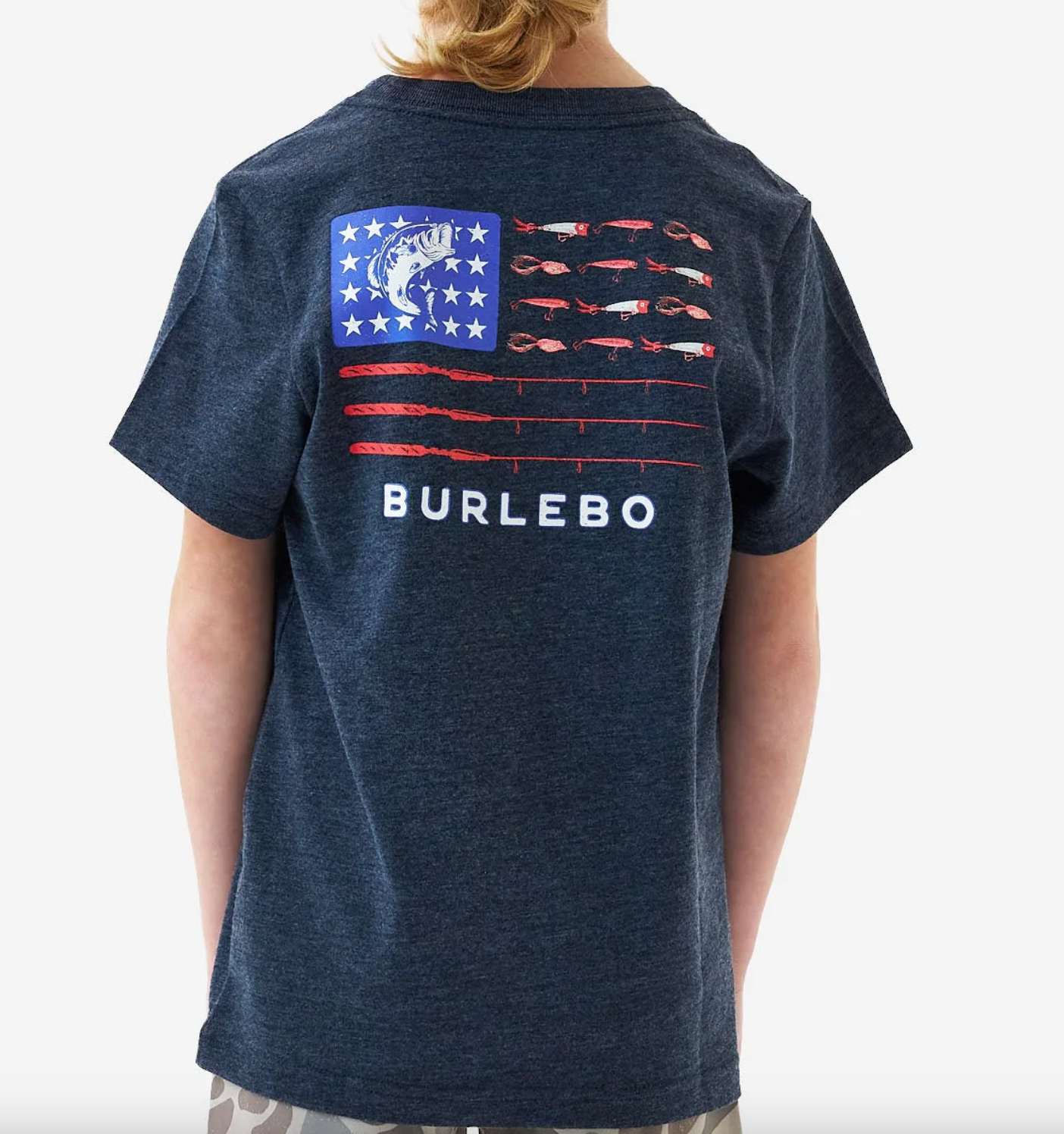 Youth Short Sleeve Tee - Fishing USA
