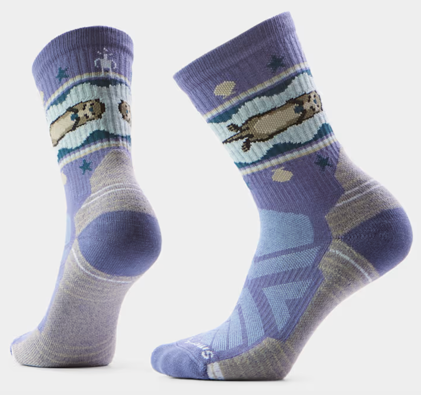 Women's Hike Light Cushion Otter Float Crew Socks