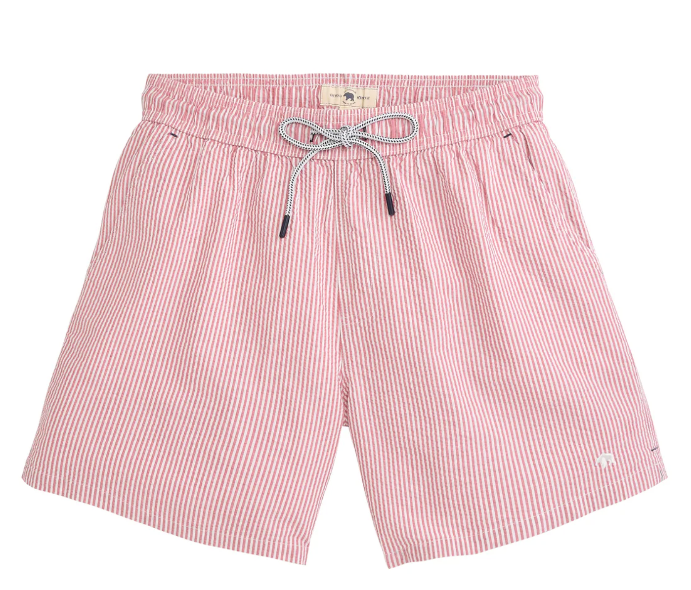 Coastal Seersucker Swim Trunk