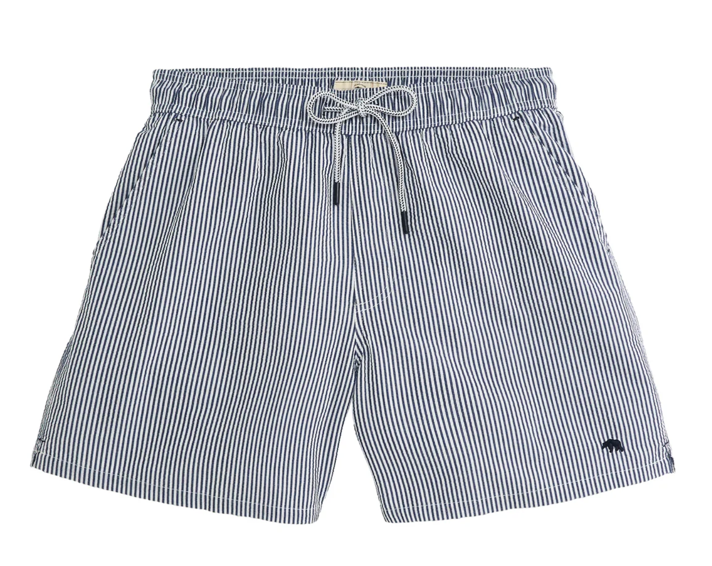 Coastal Seersucker Swim Trunk