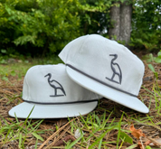Heron Embroidered Hat