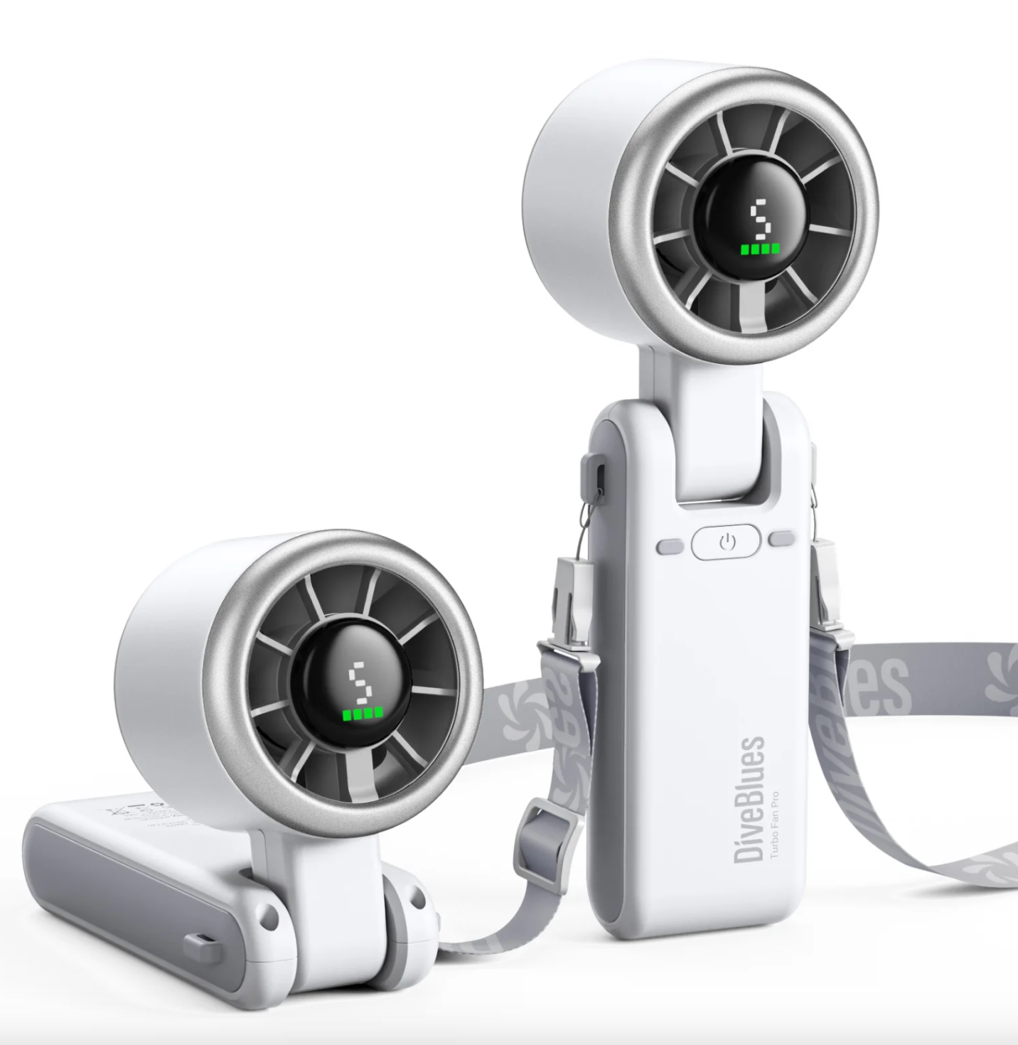 Diveblues Portable 3 IN 1 Handheld Turbo Fan