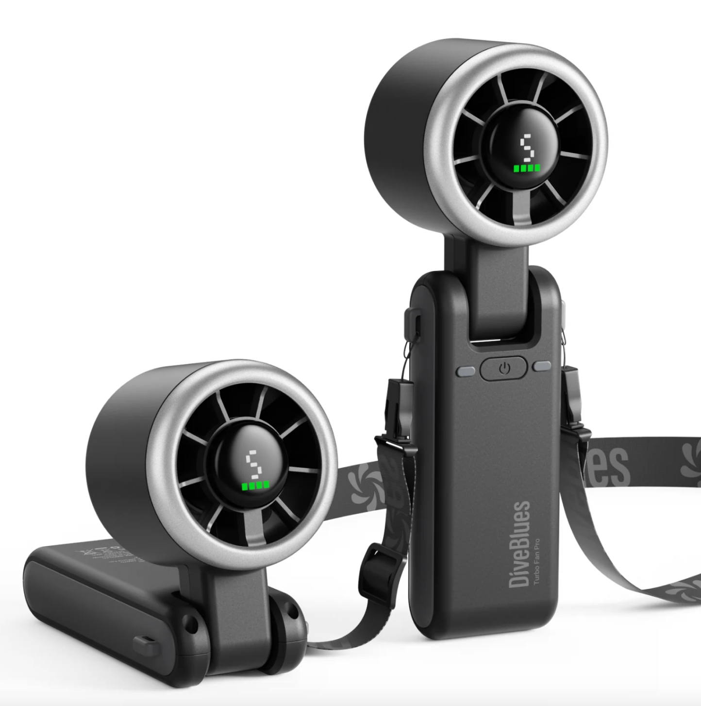 Diveblues Portable 3 IN 1 Handheld Turbo Fan