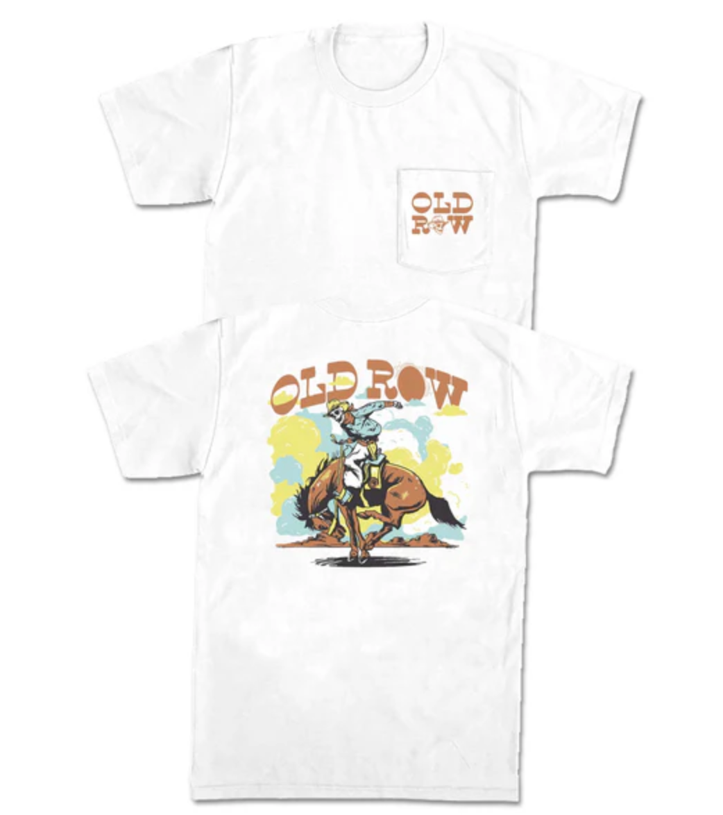 Bucking Cowboy Short Sleeve T-Shirt