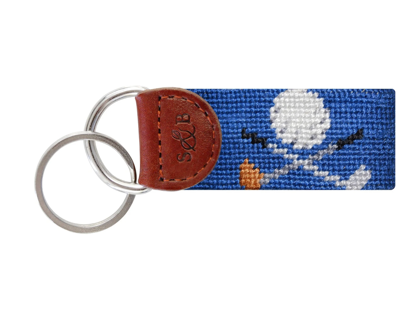 S&B Needlepoint Key Fob
