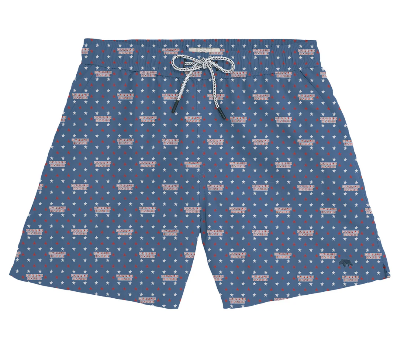 Waffle House Stars Swim Trunk
