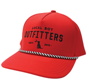 Collegiate High Crown Rope Hat