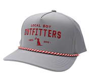 Collegiate High Crown Rope Hat