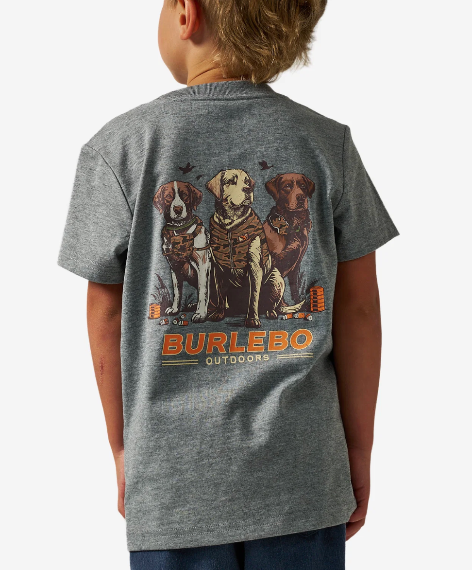 Youth Short Sleeve Tee - Camo Duck Dogs