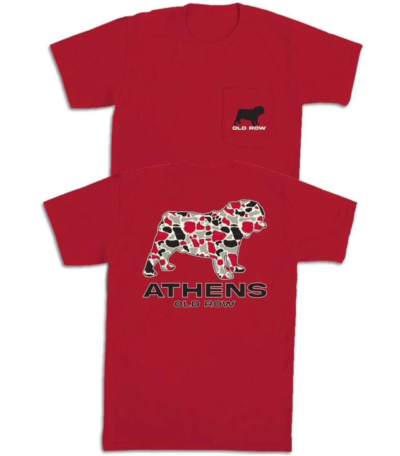 Athens Camo Dog Pocket Tee