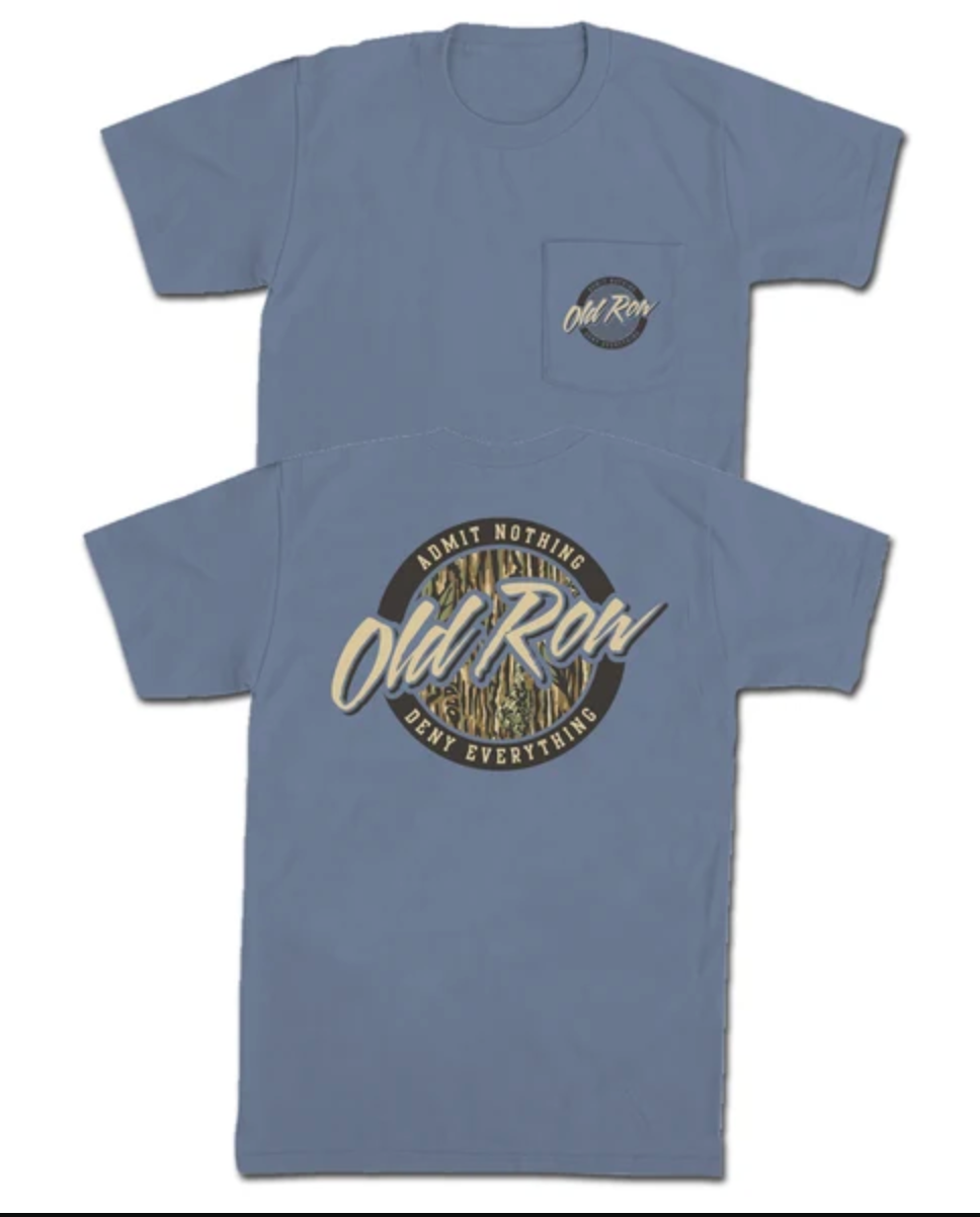 Camo Circle Logo Pocket Tee