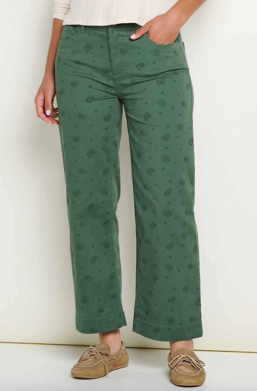 Earthworks Wide Leg Crop Pant