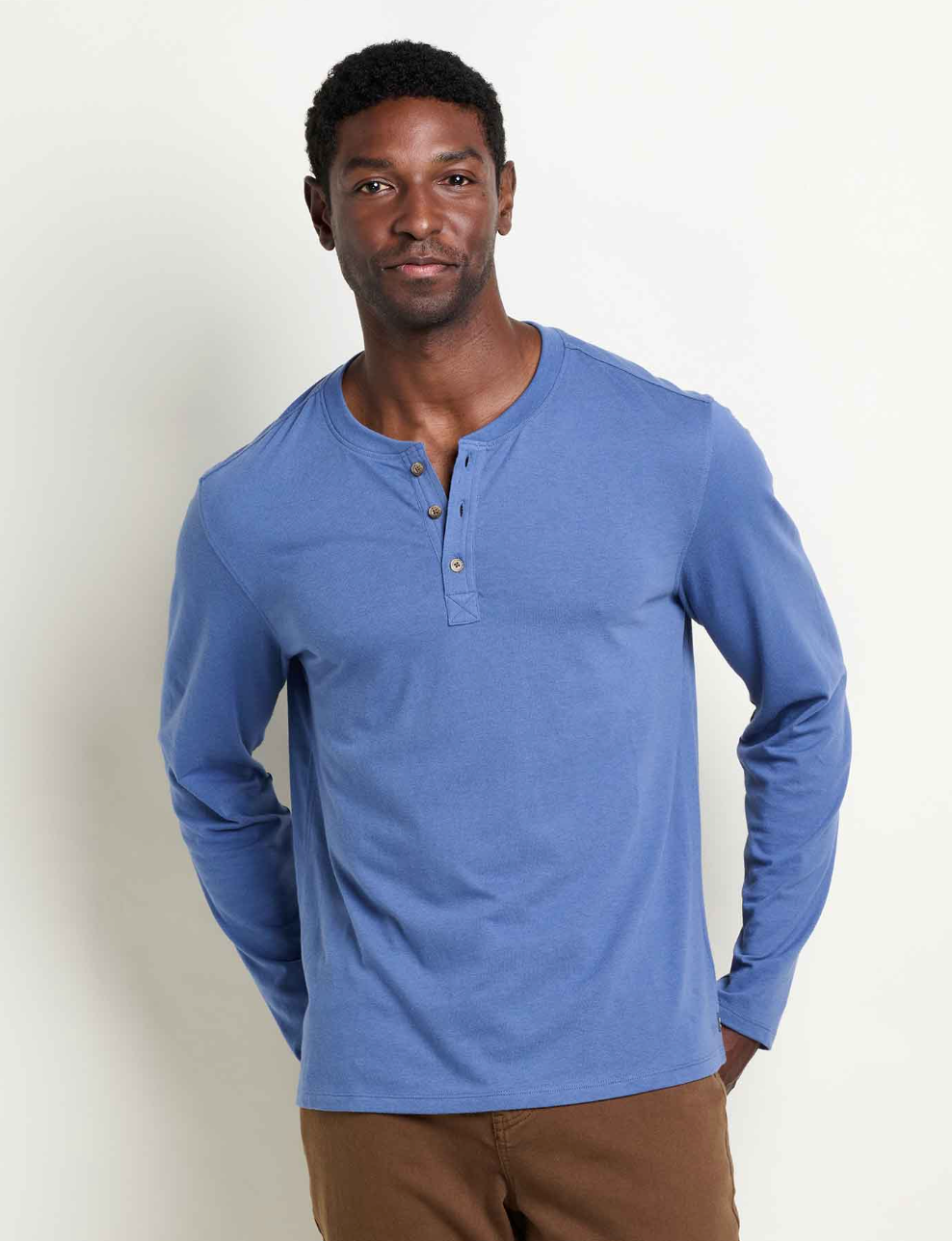 Re-Form Long Sleeve Henley Tee