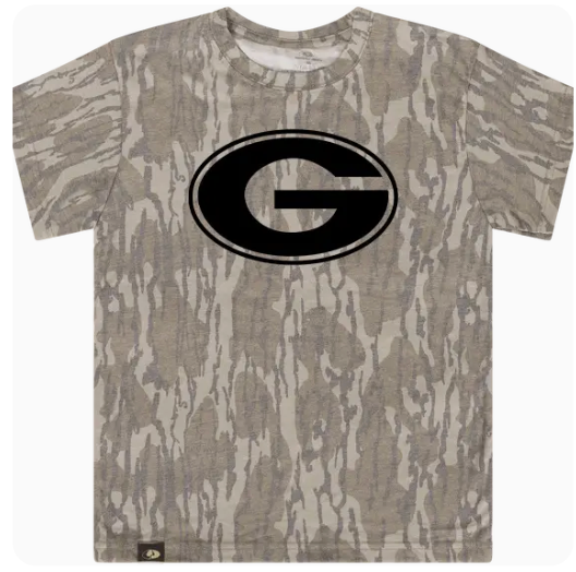 Youth - Mossy Oak Camo UGA Tee