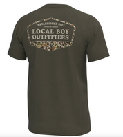 Vintage ESTD Badge Short Sleeve Heather Performance Shirt