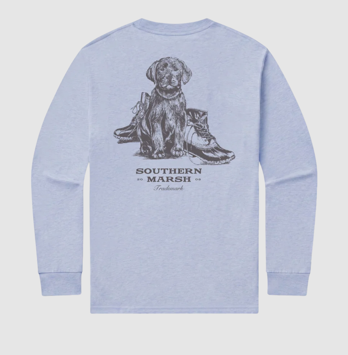 SEAWASH™ Tee - Pup & Boots - Long Sleeve