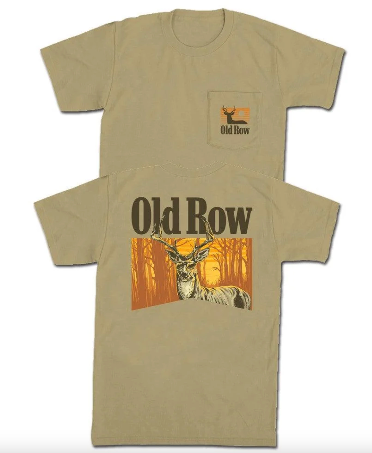 The Smoking Buck Pocket Tee