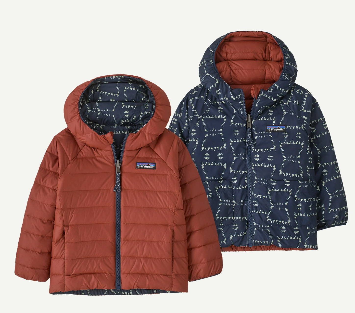 Baby Reversible Down Sweater Hoody