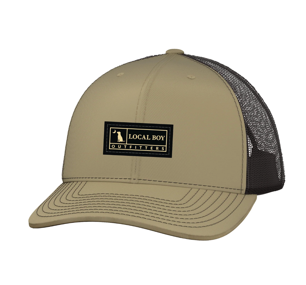 Youth Woven Label Trucker Hat