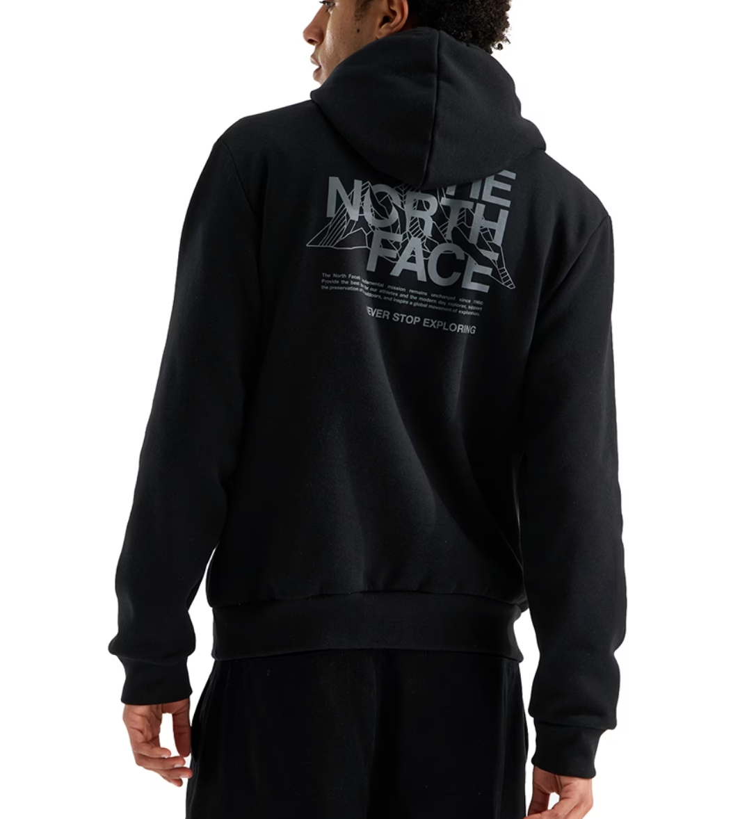 Men's Evolution Mountain Sketch Regular Hoodie