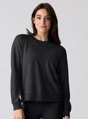 Women's Bamboo Lightweight Fleece Crew