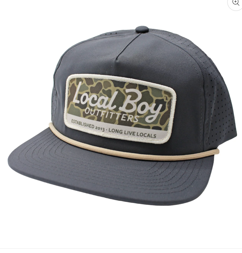 Brush Camo Mark Low Profile Perforated Rope Hat