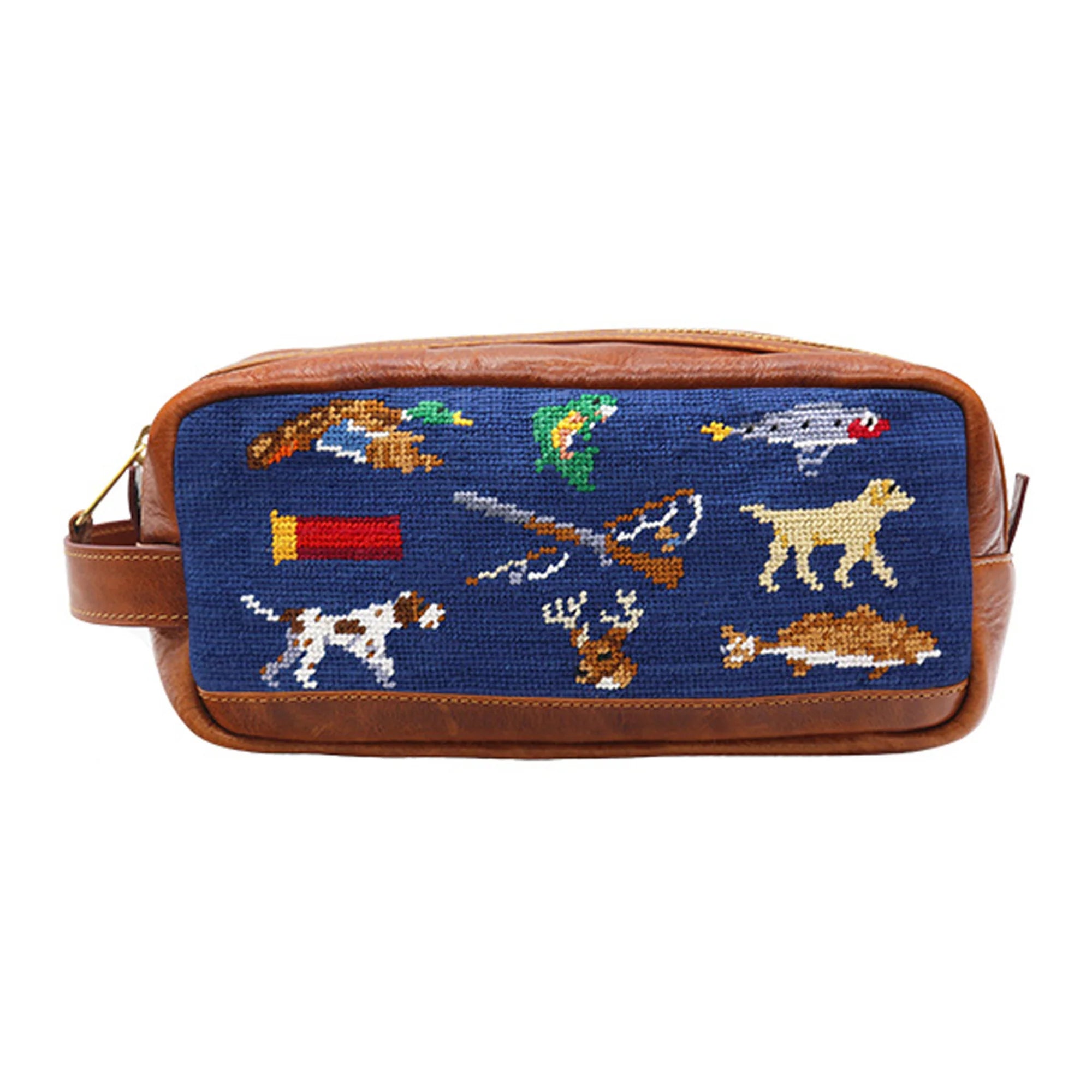 S & B Needlepoint Toiletry Bag