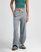 Women's Bamboo Lightweight Fleece Wide Leg Pant