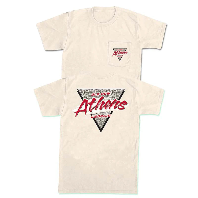 Athens Retro Triangle 2.0 Pocket Tee