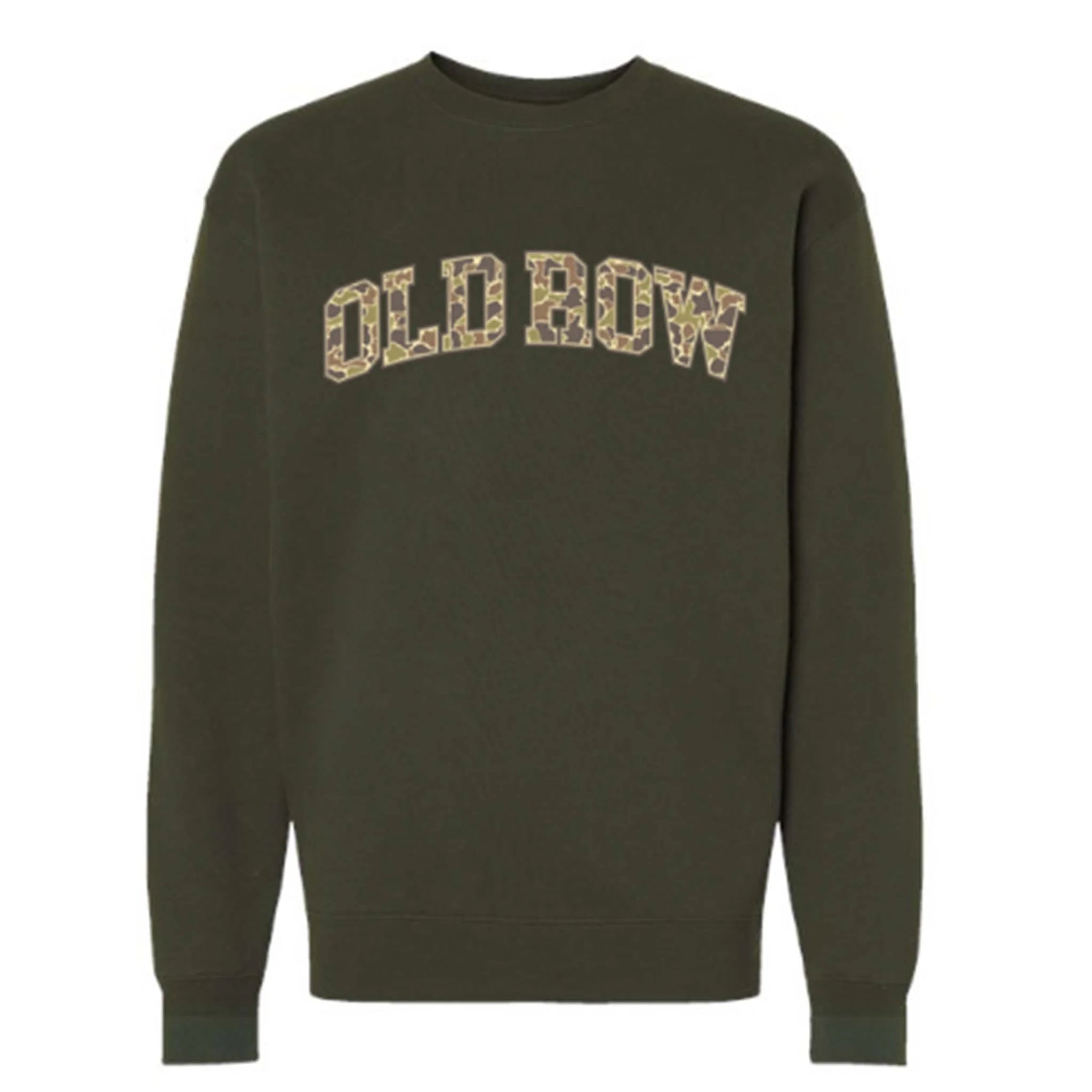Old Row Camo Crewneck