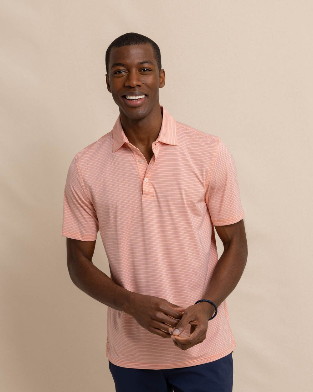 brrr°-eeze Baytop Stripe Performance Polo