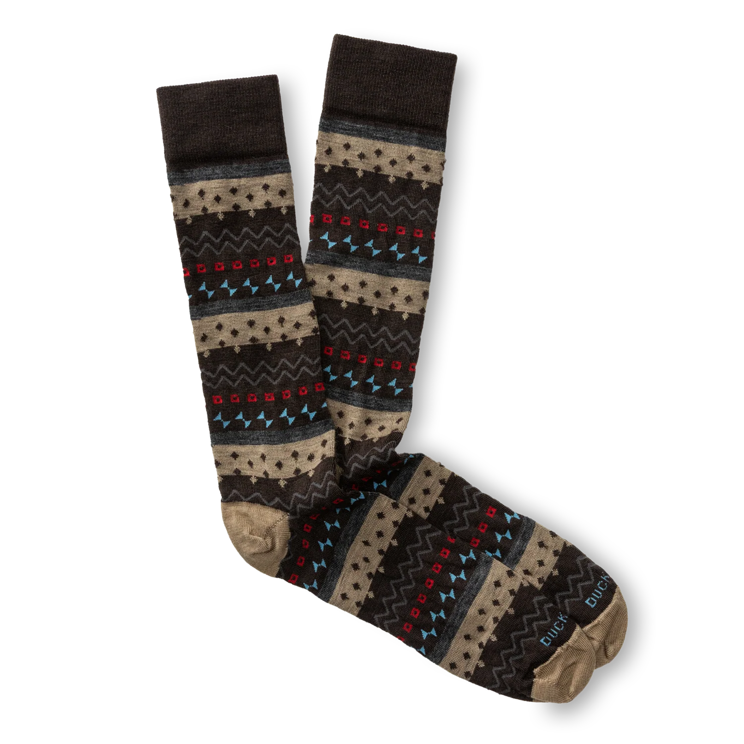 Birch Fair Isle Sock