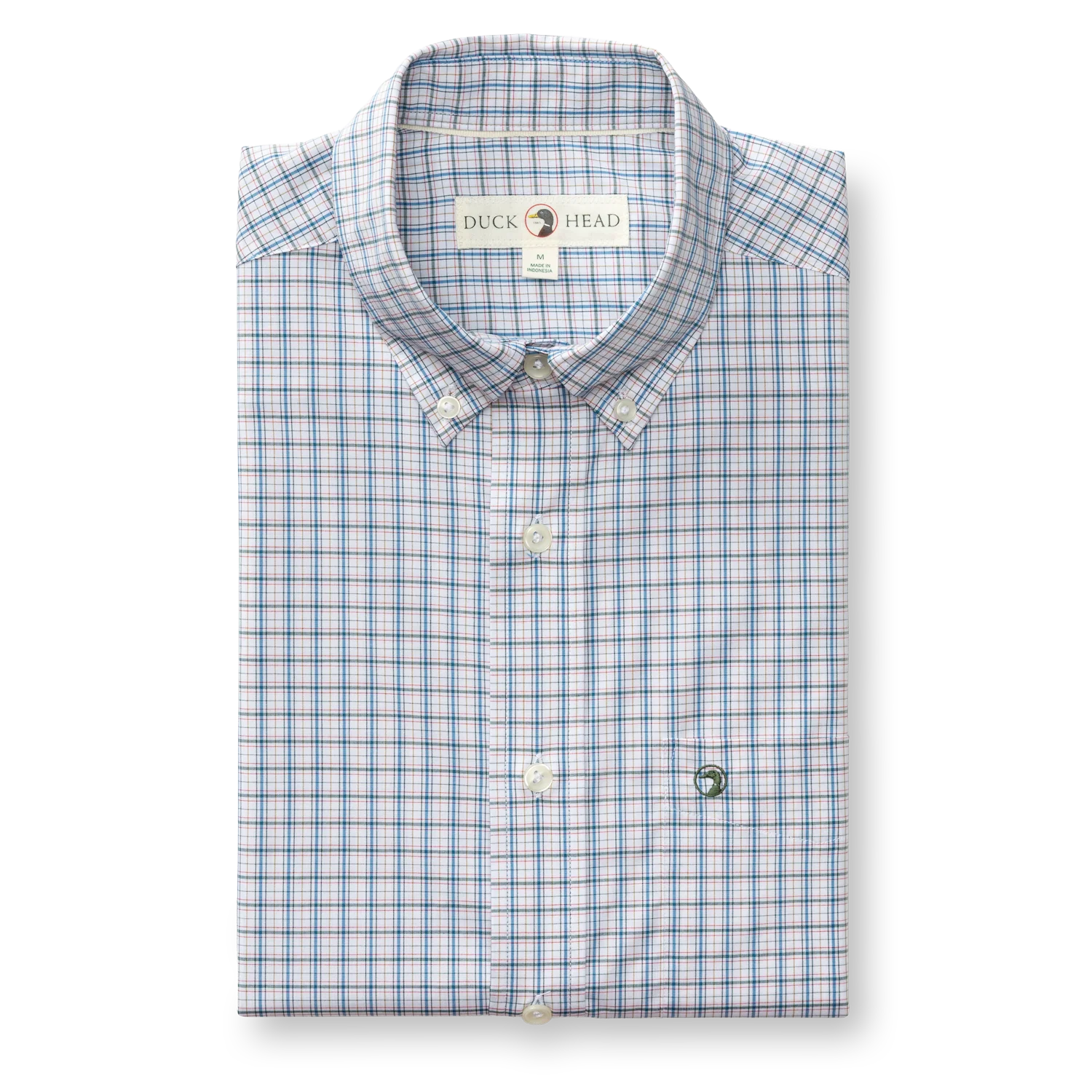 Edison Plaid Performance Poplin Sport Shirt