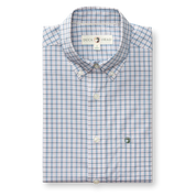 Edison Plaid Performance Poplin Sport Shirt