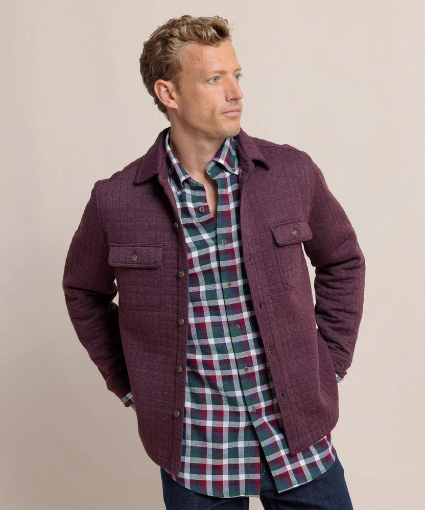 Fairwood Quilted Knit Shacket